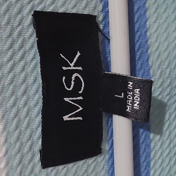 MSK Light Blue and White Apparel - Picture 1 of 3